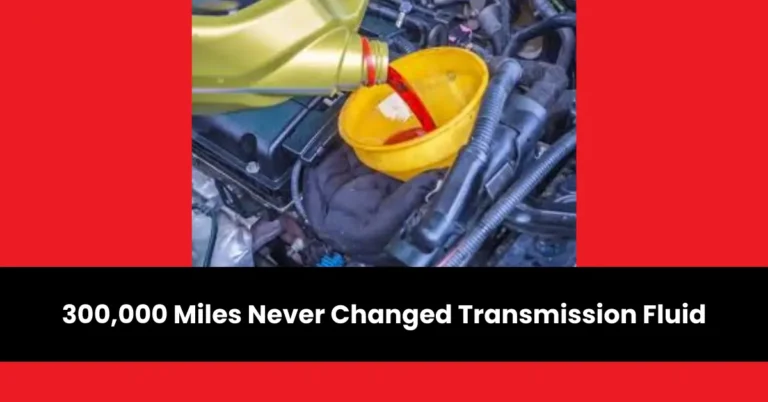 300,000 miles never changed transmission fluid | wheels mansion