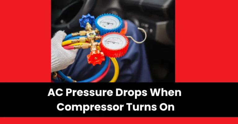ac pressure drops when compressor turns on | wheels mansion