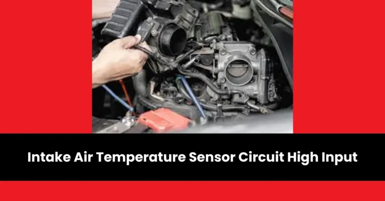 intake air temperature sensor circuit high input | wheels mansion