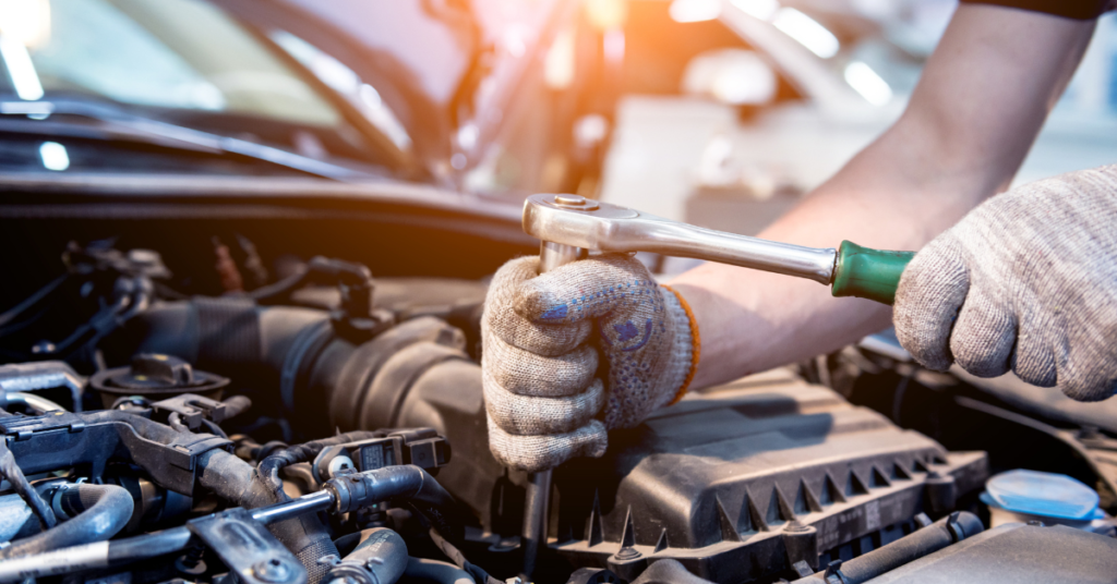increased vibrations of car engine wheels mansion